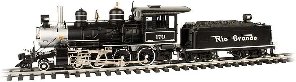 Bachmann Trains - 4-6-0 Steam Locomotive with Metal Gears - D&RGW™ - Flying Grande - Large G Scale
