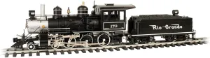 Bachmann Trains - 4-6-0 Steam Locomotive with Metal Gears - D&RGW™ - Flying Grande - Large G Scale