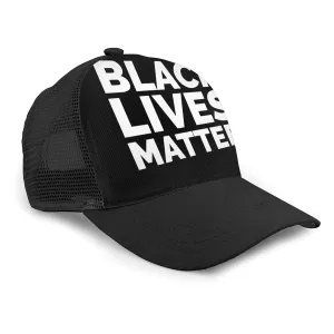 BARNS BLM Black Lives Matter Unisex-Adult's Trucker Mesh Cap, Adjustable Cap Hats Baseball