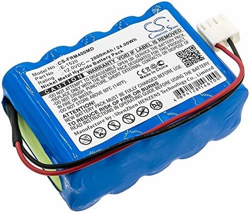 Battery Compatible with CODAN Argus 707 V volumetric Pump, Argus 707, Part Number: 601259, E-1520, 2000mAh