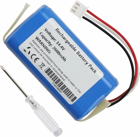 Battery Replacement for Blaupunkt BPK-VCBB1XB, iHome iHRV2 Eclipse AutoVac, AutoVac Eclipse G iHRV2-BLK, AutoVac iHRV4-GRY, Eclipse Classic iHRV1,Panda X7, NEO 820P Robot Vacuum Cleaner 14.4V 2600mAh