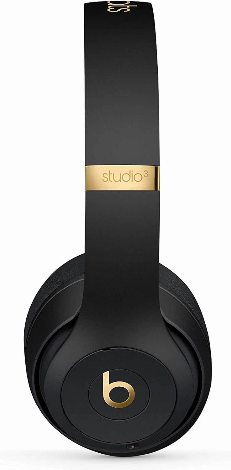 Beats Studio3 Wireless Over-Ear Headphones The beats Skyline Collection - Midnight Black (Renewed)