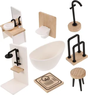 BESPORTBLE 1Set Scale Dollhouse for Home Decoration Playtime Scenes