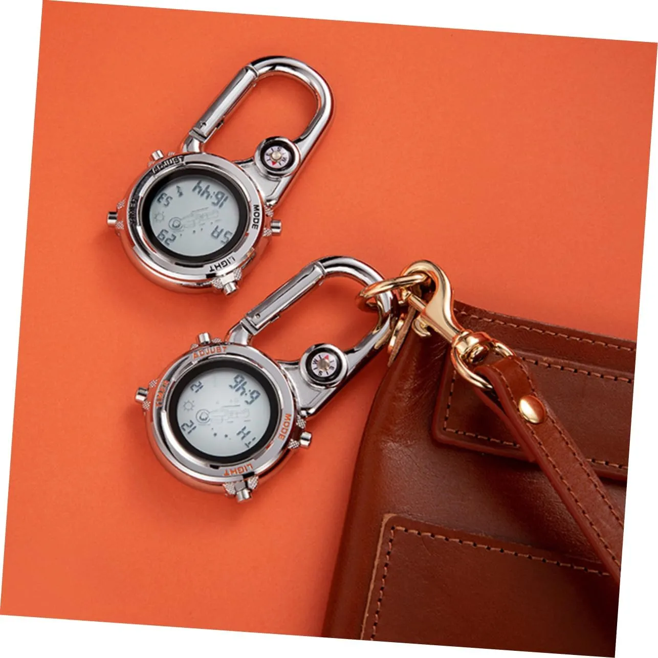 BESPORTBLE Mountain Watch Watches for Men Hand Watch for Men Pocket Chain Sports Watch Clip Digital Sports Back for