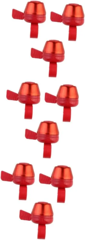 Bike Bells Loud Crisp Sound Cycling Safety Ring for Biking Durable Easy to Use Random Colors Included