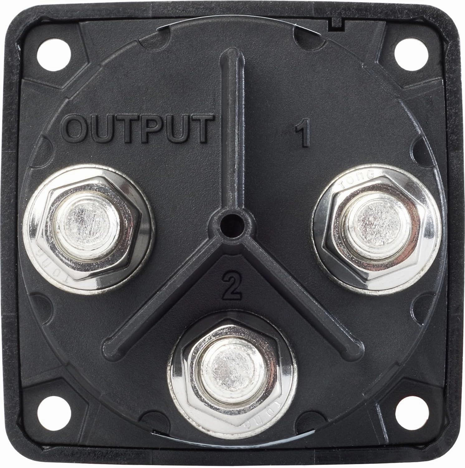 Blue Sea Systems 6008200 m-Series Series Battery Switch 3 Position Selector, Black