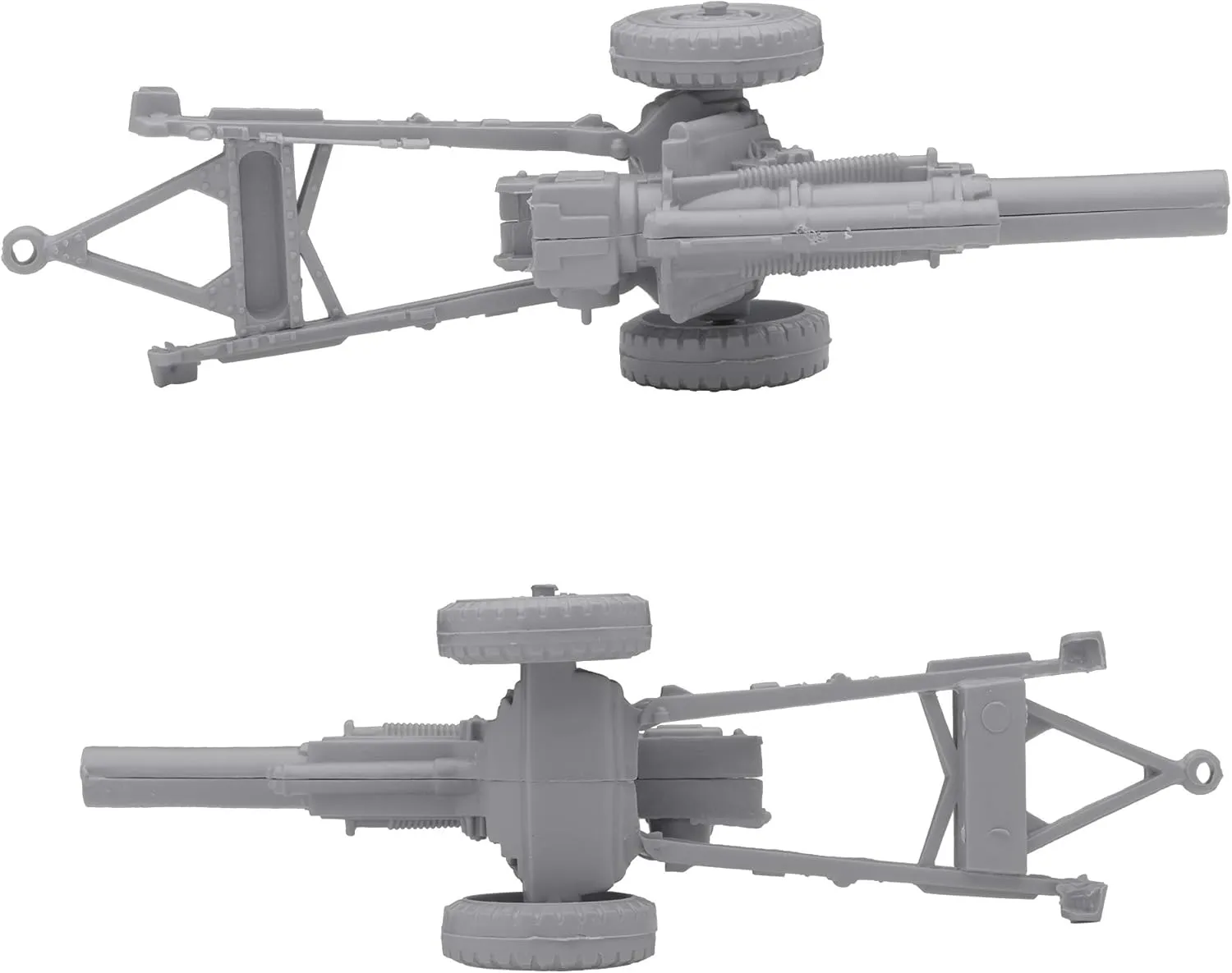 BMC Classic Marx Military Howitzers - Gray 3pc Plastic Army Men Field Artillery