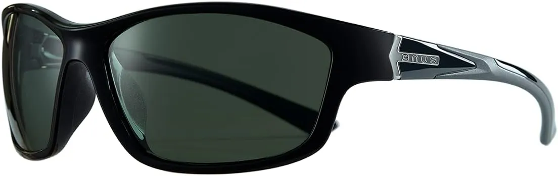 Bnus corning glass lens polarized sunglasses for men & Women italy made w. High Performance Plastic Lens option