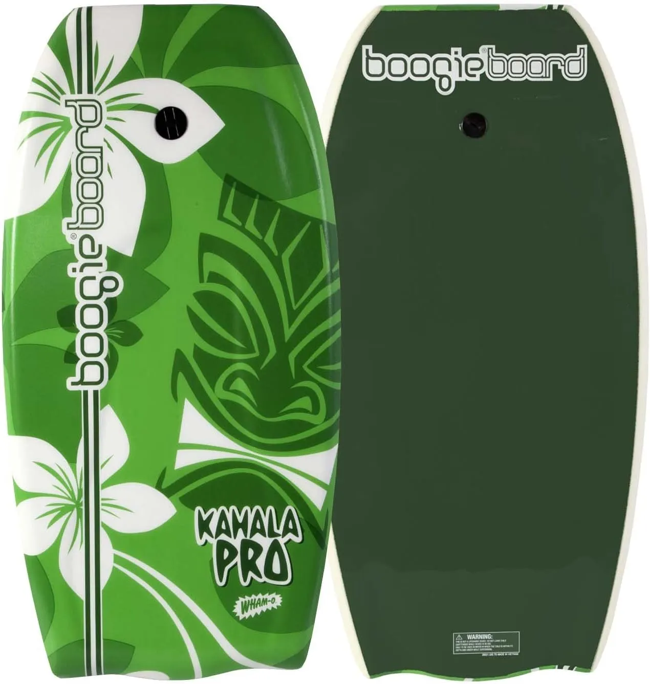 BoogieBoard 36” Kahala Pro Bodyboard | Durable, Light Weight Phuszion Core with Smooth Top & Slick HDPE Bottom, Crescent Tail, Wrist Leash Included, Great for Beginners