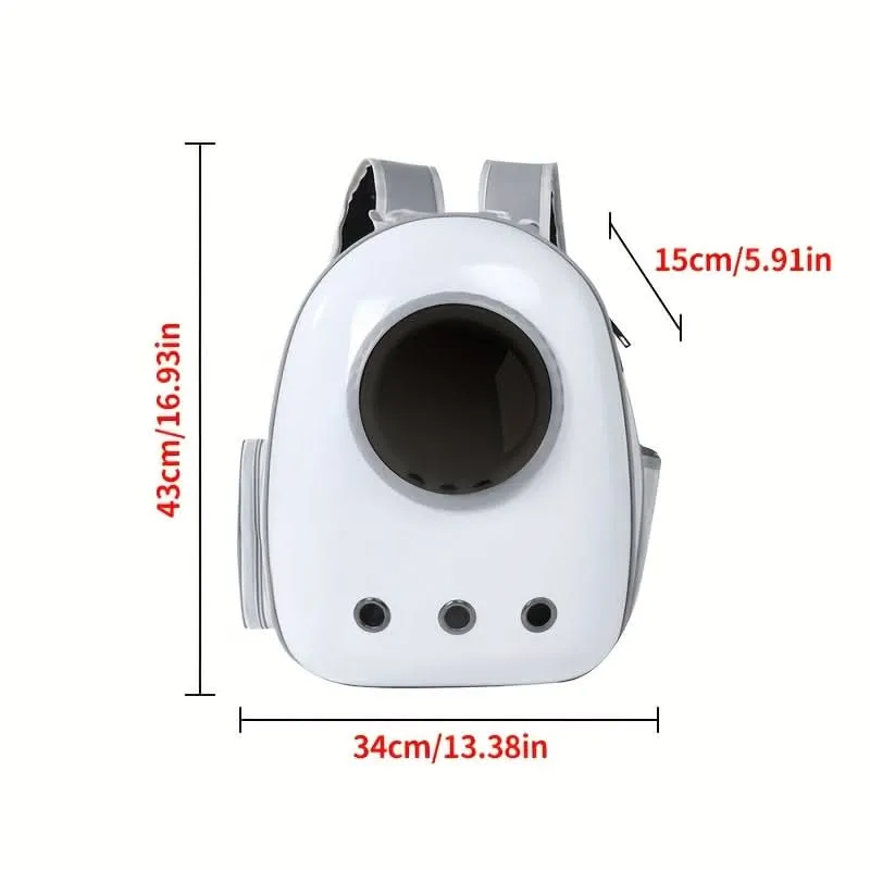 Breathable Transparent Pet Backpack Carrier