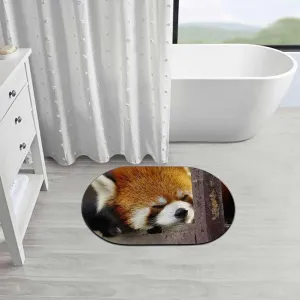Brown Green Super Absorbent Floor Mat Africa Panda Activity Eco Photo Water Absorbent Rug Diatom Mud Mat for Indoor and Outdoor Jungle Animals 15.7x23.6 Inches