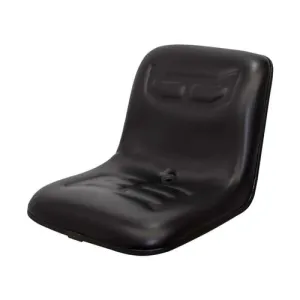 Bucket Seat Vinyl Black fits Massey Ferguson 1205 1210 1215 1220 1225 1230 1235 1240 1250 1260 3605906M92 3708081M92 3708081M93 fits AGCO ST25 ST30 ST30X ST35 ST40