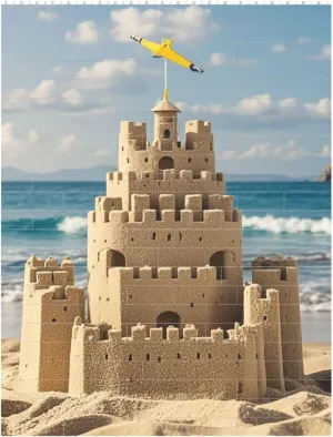Building A Sandcastle Building Block Puzzle Personalized Building Bricks for Adults Square Shaped Block Puzzle Building Valentine's Day Gifts for Home Decor Brick Puzzle