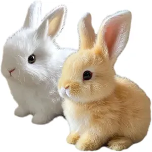 Bunnypal - Petsboro™ Bunnypal, Midasn Realistic Bunny, Fanyil™/Vianys™/Sherum™ Bunnypal, Bunby - My Realistic Bunny Toy, Bunny Realistic Bunny (Mix*2-A)