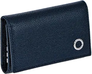 Bvlgari Key Case, 39318 BB Man Bvlgari Key Holder, Grain Leather, 6 Rows