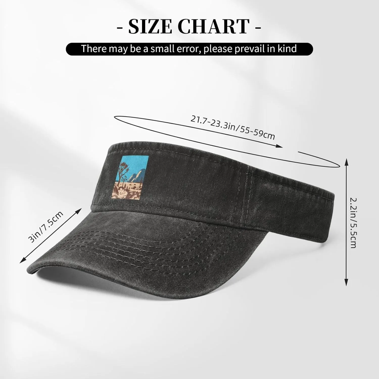 California State Parks Sun Visor Hats for Women Men Adjustable Sports Sun Hats Golf Cap