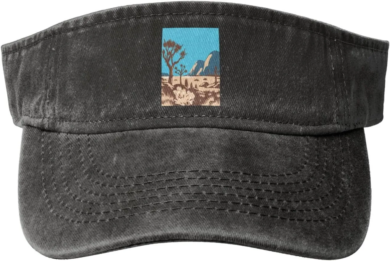 California State Parks Sun Visor Hats for Women Men Adjustable Sports Sun Hats Golf Cap