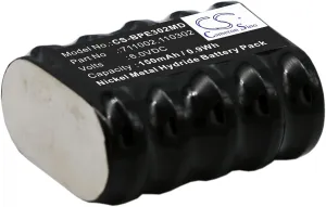 Cameron Sino Battery for Varta PN:Varta 5/110R, 55615, 55615-305-052, 5V/150H, 5V100DK0, 5V100DKO, 5V100R, 5V110R, 5V150H, 5V150P 150mAh / 0.90Wh