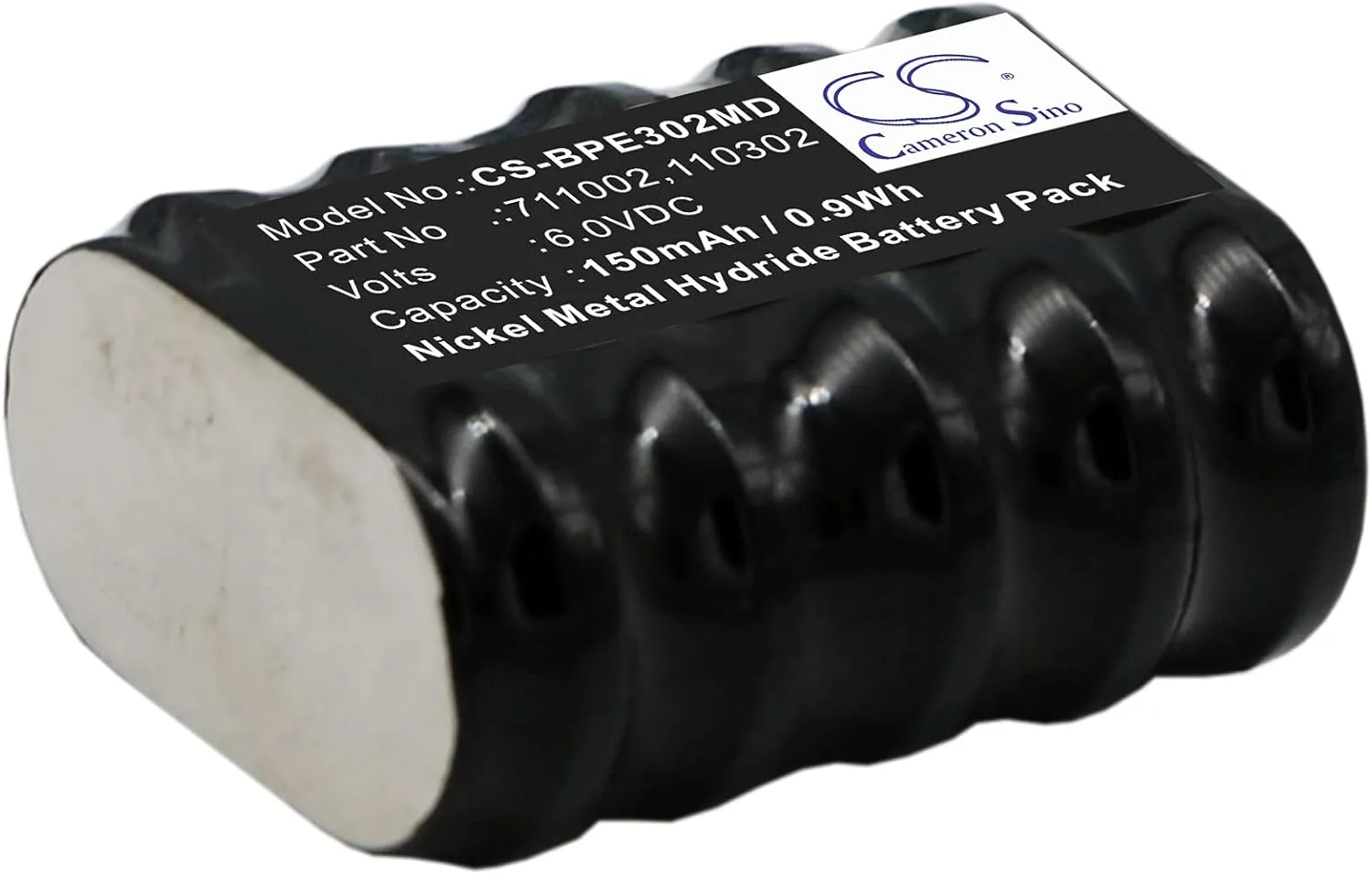Cameron Sino Battery for Varta PN:Varta 5/110R, 55615, 55615-305-052, 5V/150H, 5V100DK0, 5V100DKO, 5V100R, 5V110R, 5V150H, 5V150P 150mAh / 0.90Wh