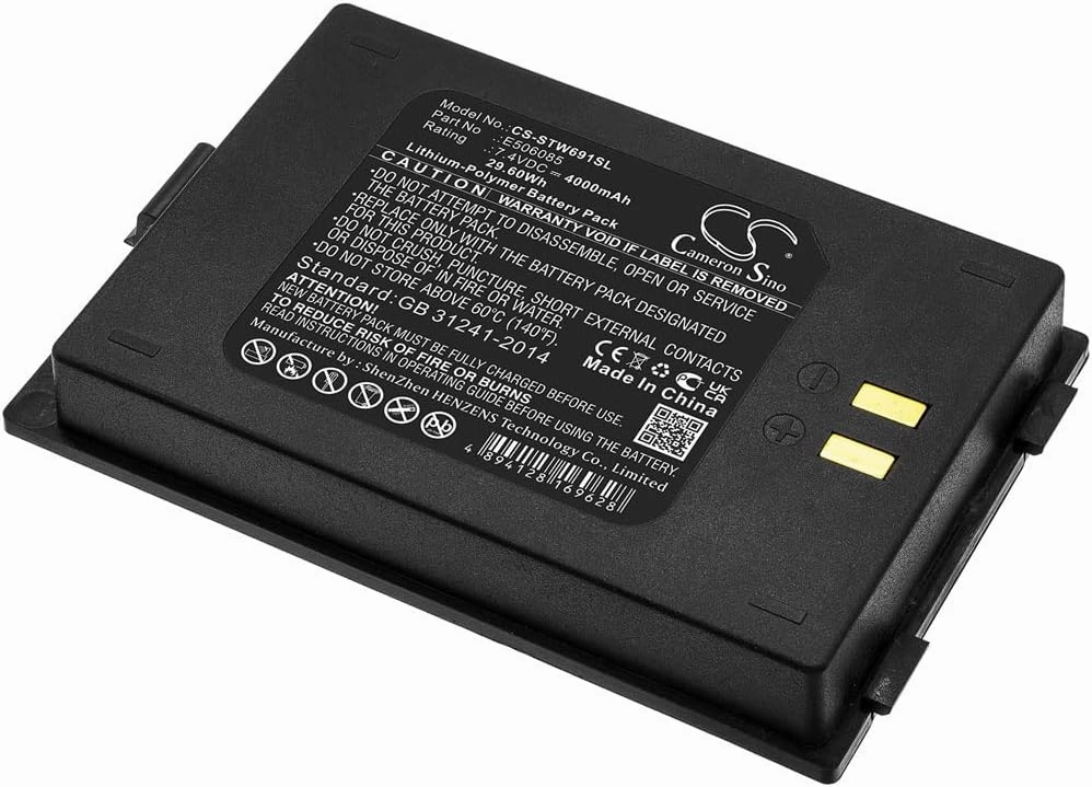 Cameron Sino New 4000mAh / 29.60WhReplacement Battery Fit for Satlink WS-6916 E506085