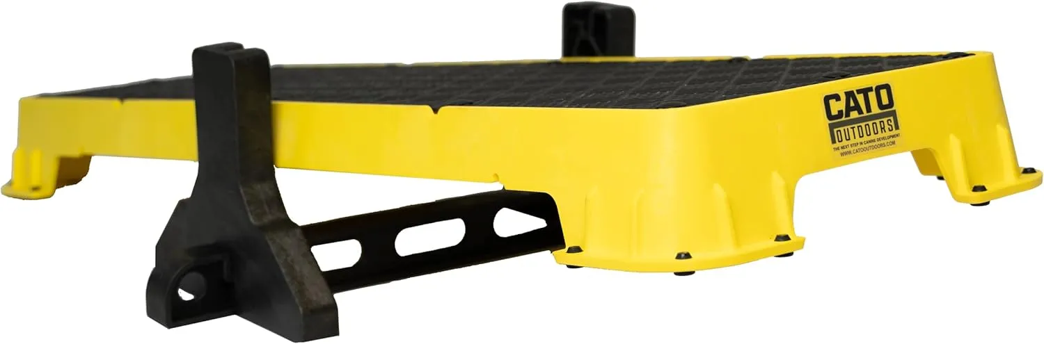 Cato Board XL - Dog Platform (Yellow, with Tilt Stand)