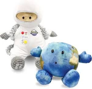 Celestial Buddies Little Explorer Bundle AstroBuddy & Our Precious Planet Buddy Science Astronomy Space Solar System Educational Plush Planet Toy