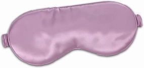 CELESTIAL SILK 100% Silk Sleep Mask for Women with Silk Covered Elastic Strap, Eye Mask for Sleeping (One Size, Lavender)
