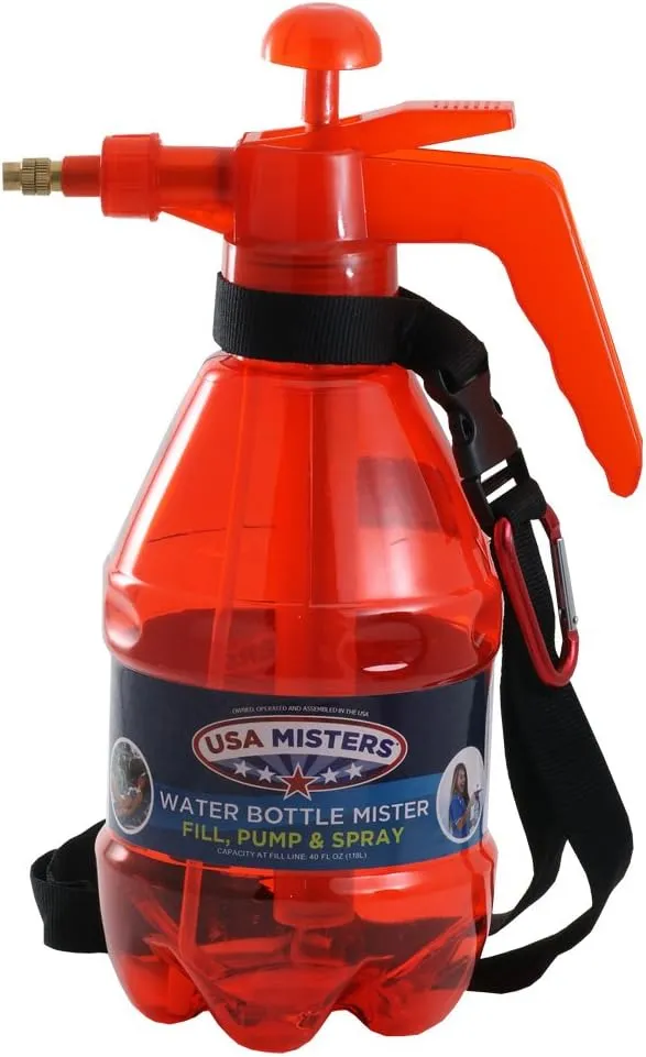 Classic USA Misters 1.5 Liter Personal Water Mister Pump Spray Bottle