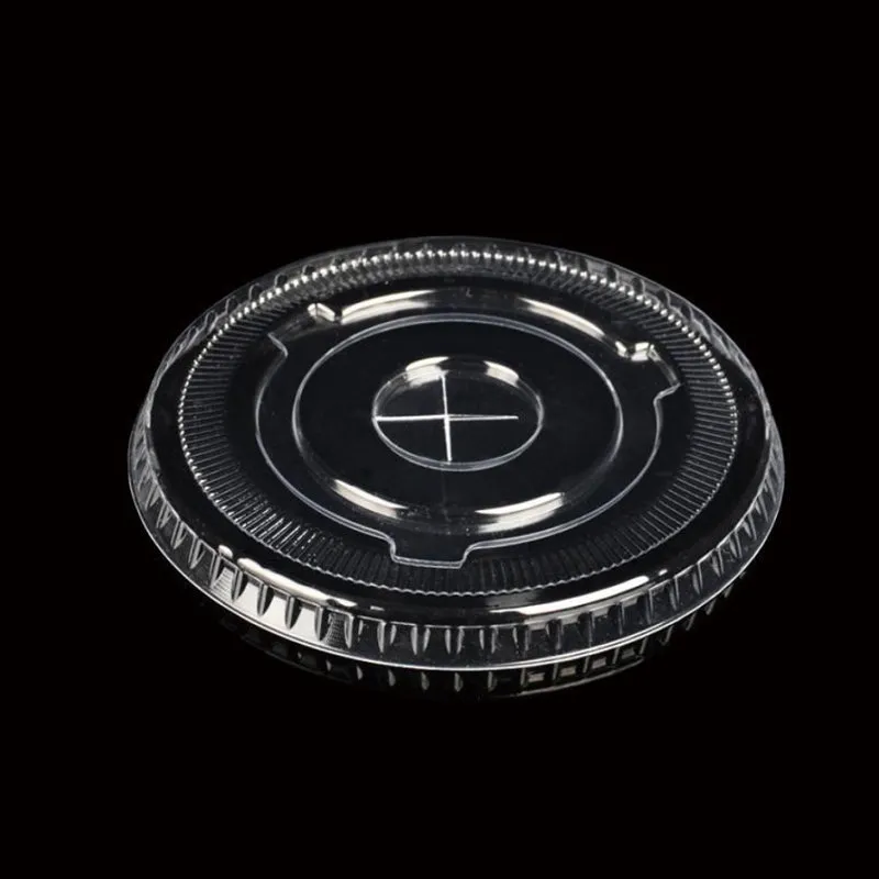 Cold Cup PET Lids | 98mm | Flat Lids | Custom | 1,000 Case Pack