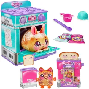 Cookeez Makery Baked Treatz Interactive Baking & Pretend Play Set Oven with Cookeez Makery Toasty Treatz Bundled Set - Educational, Collectible, and Imaginative Toy Fun for Ages 5 