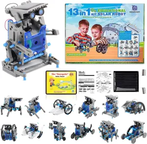 Coolest Gifts: Science Robotics Kits - Solar Robot for Kids Ages 8-12 - Stem Projects & Science Experiments