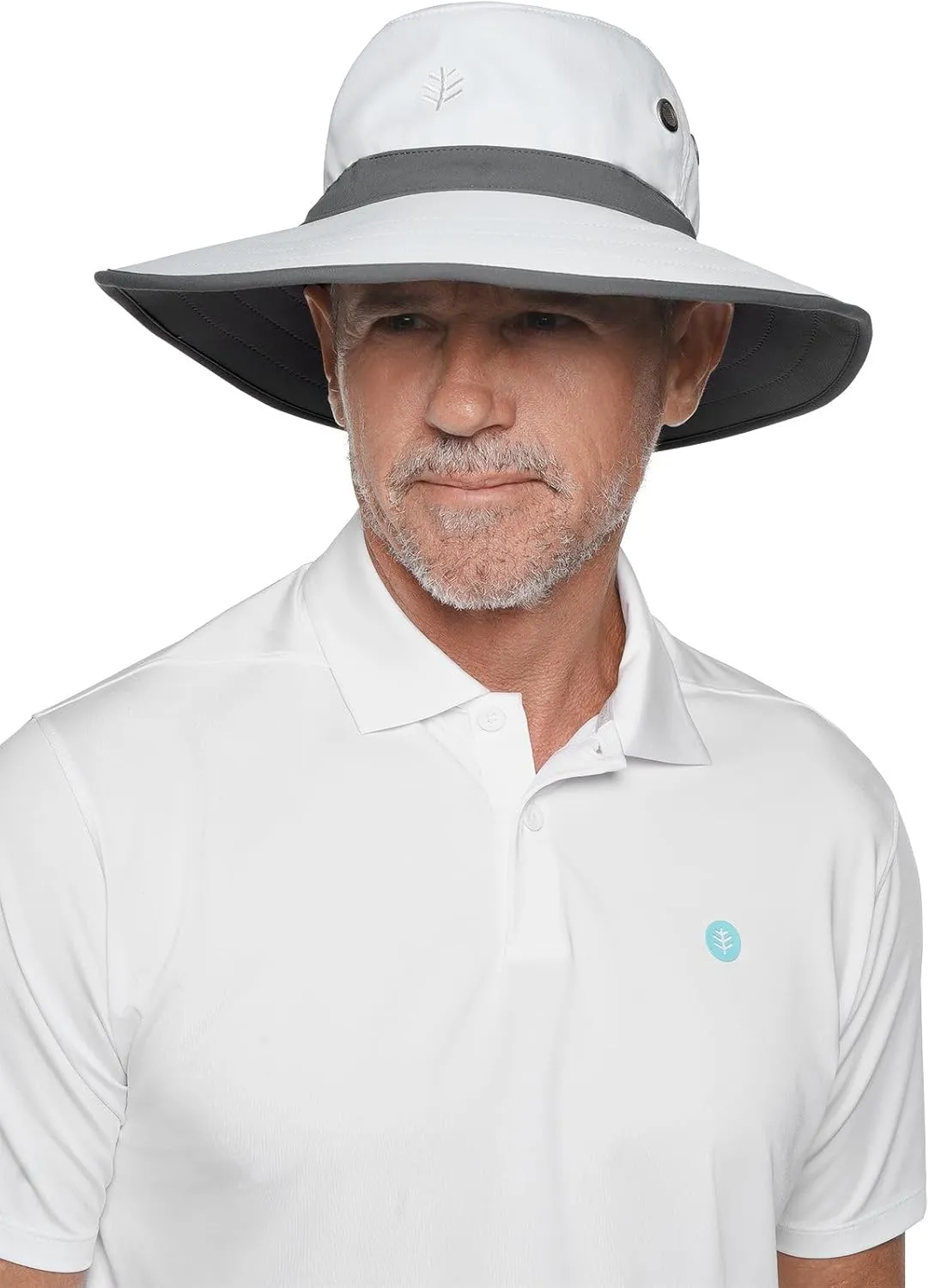 Coolibar UPF 50  Men's Women's Matchplay Golf Hat - Sun Protective