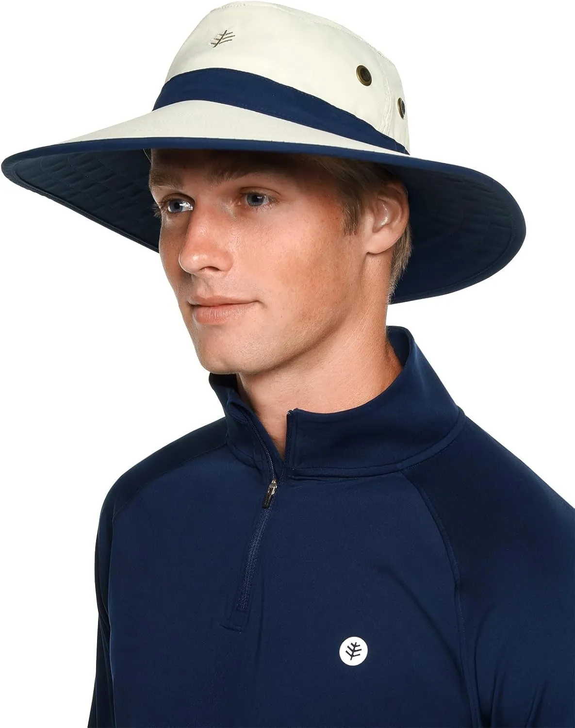 Coolibar UPF 50  Men's Women's Matchplay Golf Hat - Sun Protective