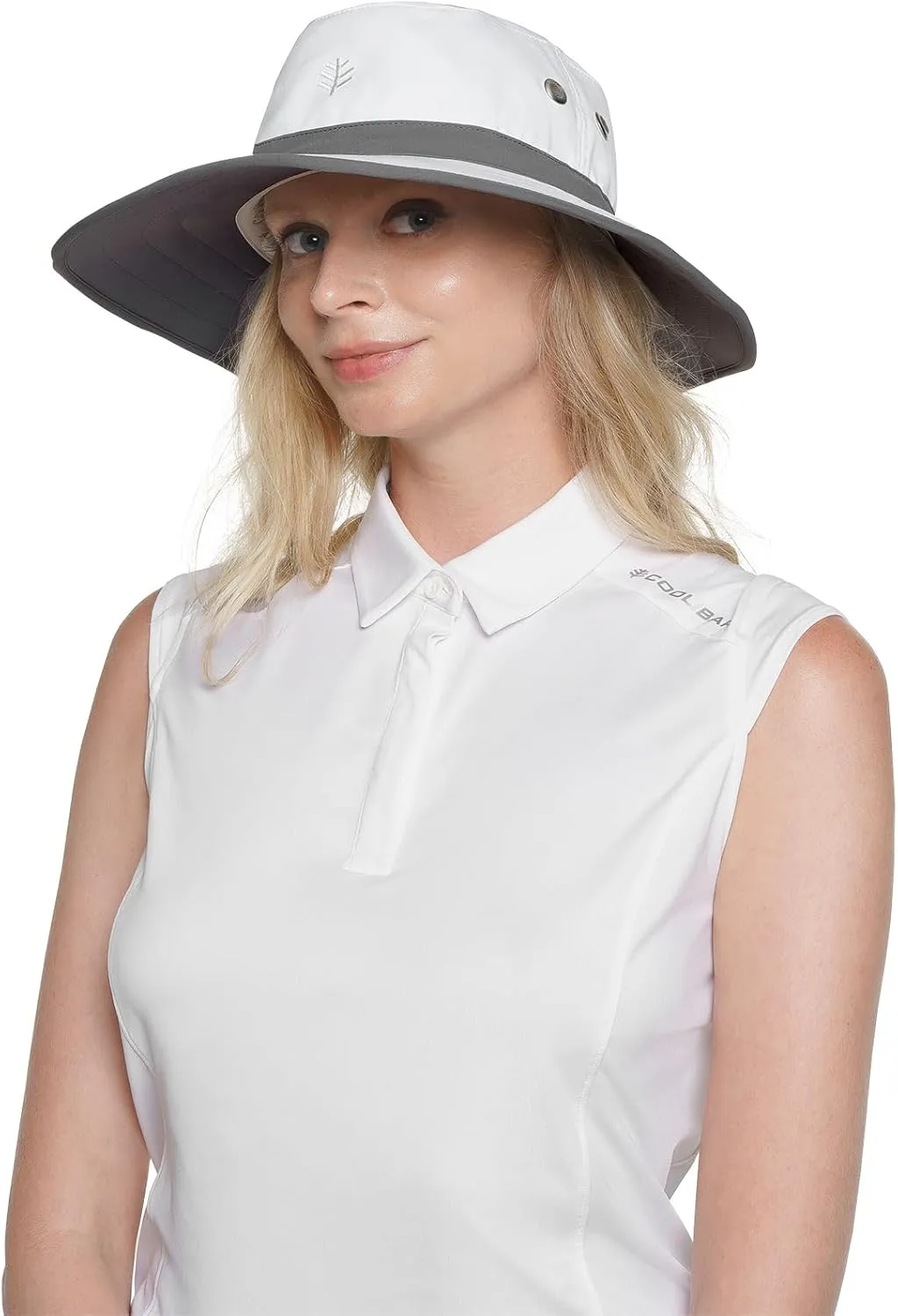 Coolibar UPF 50  Men's Women's Matchplay Golf Hat - Sun Protective