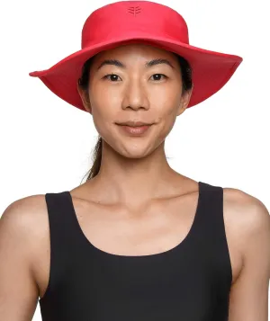 Coolibar UPF 50  Women's Brighton Chlorine Resistant Bucket Hat - Sun Protective