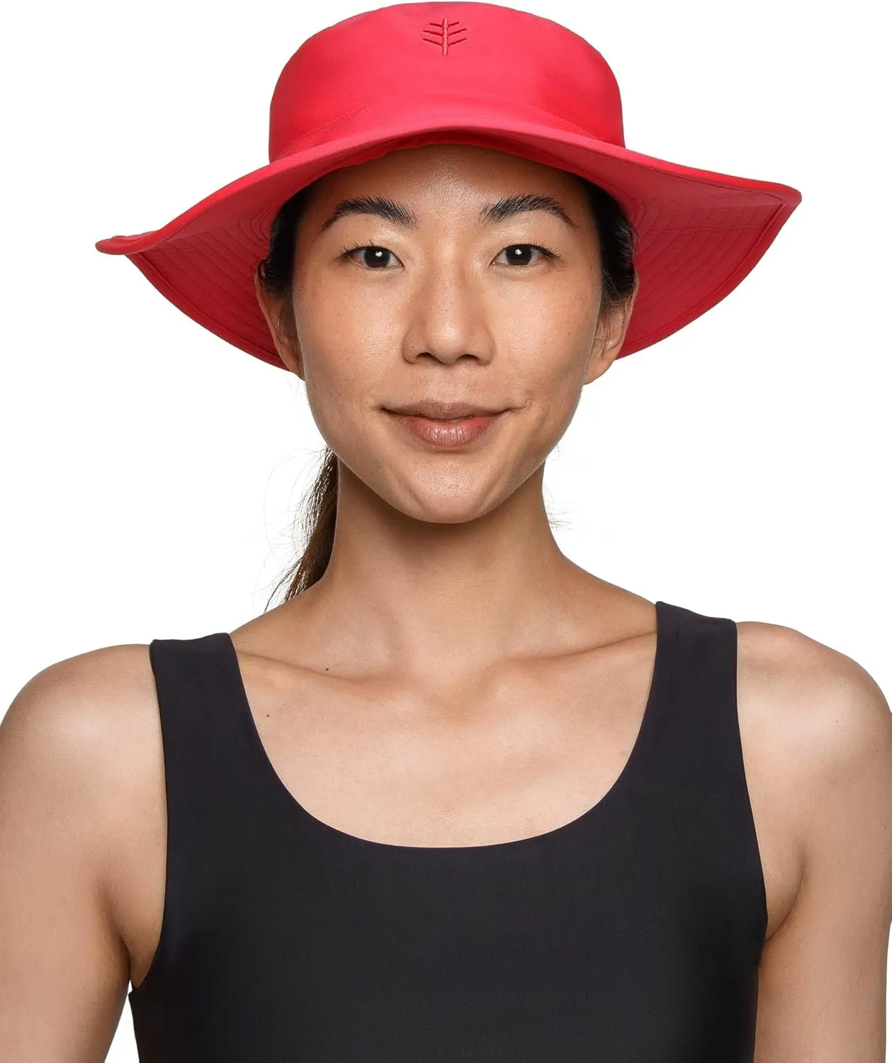 Coolibar UPF 50  Women's Brighton Chlorine Resistant Bucket Hat - Sun Protective