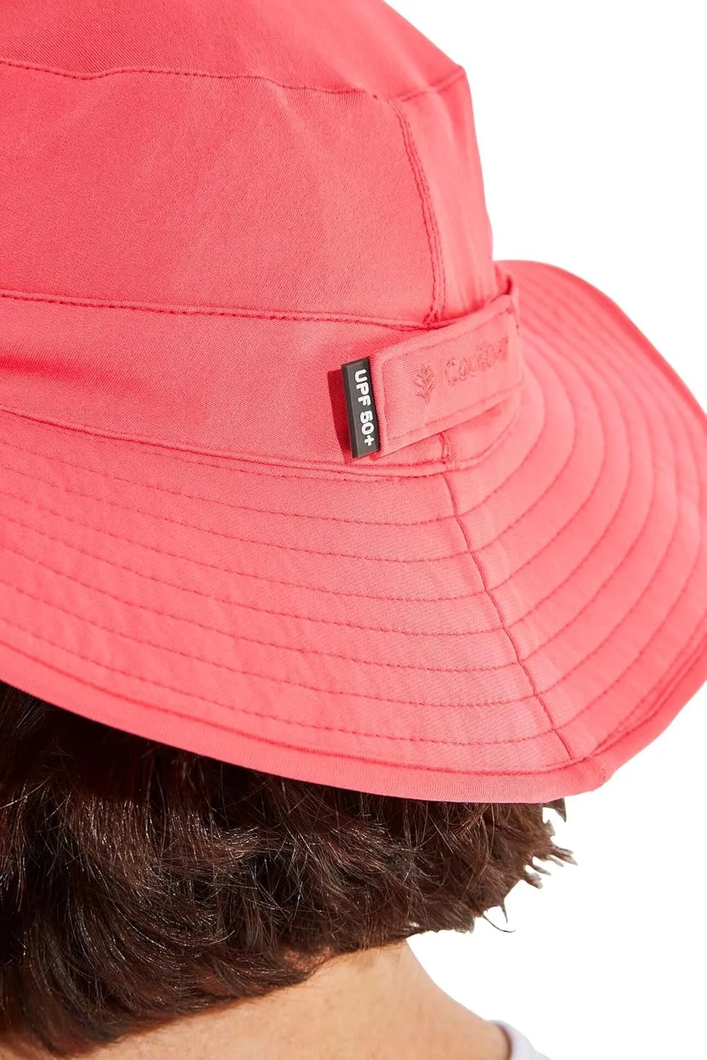 Coolibar UPF 50  Women's Brighton Chlorine Resistant Bucket Hat - Sun Protective
