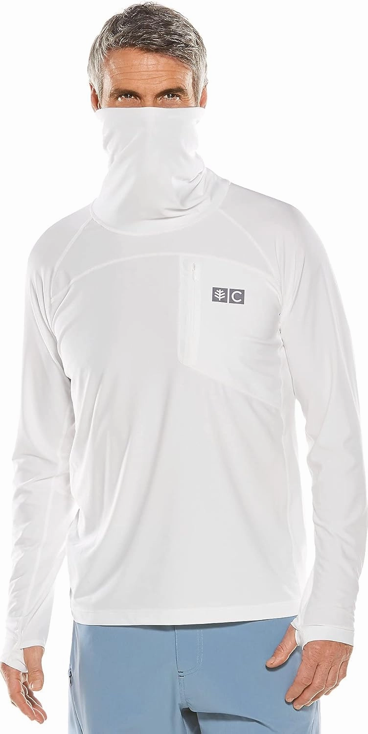 Coolibar UPF 50  Men's Andros Fishing Tee - Sun Protective