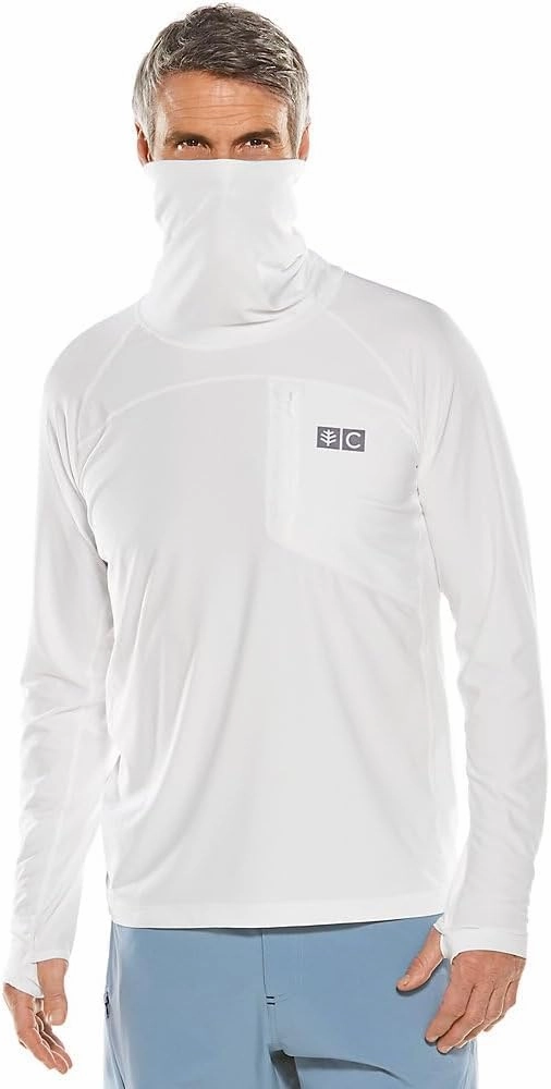 Coolibar UPF 50  Men's Andros Fishing Tee - Sun Protective