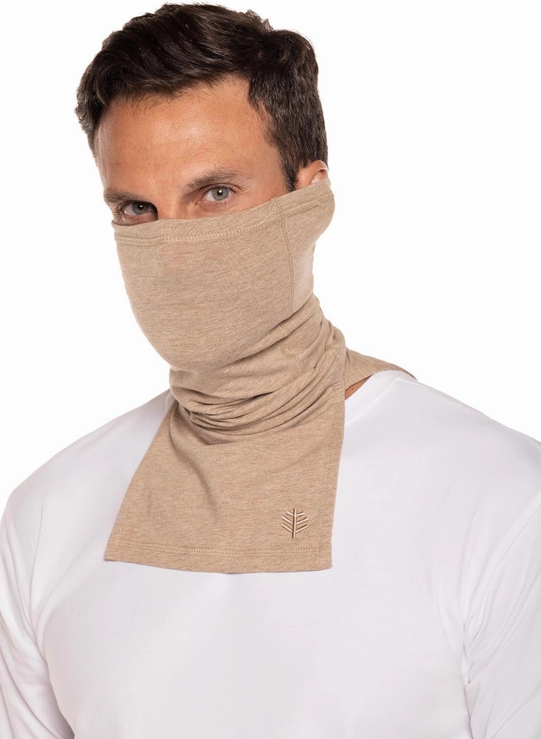 Coolibar UPF 50  Men's Women's Key West Sun Neck Gaiter - Sun Protective