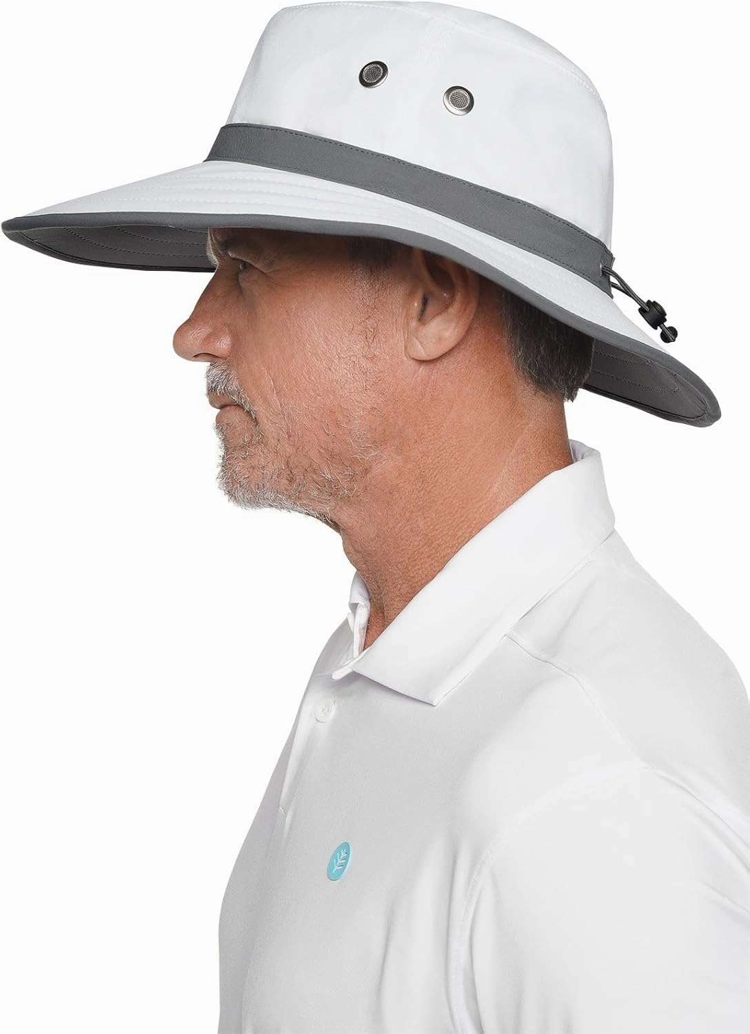 Coolibar UPF 50  Men's Women's Matchplay Golf Hat - Sun Protective