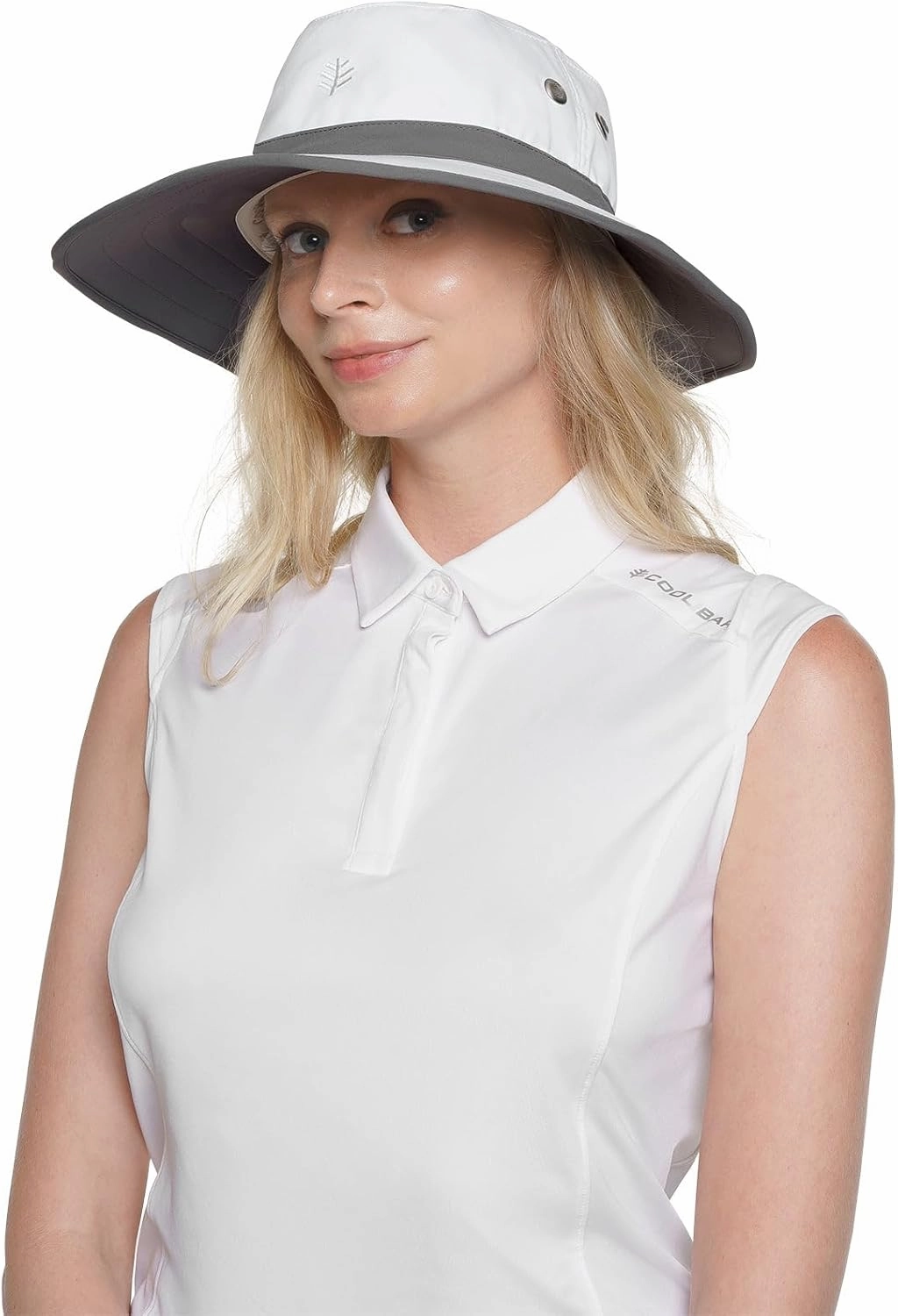Coolibar UPF 50  Men's Women's Matchplay Golf Hat - Sun Protective