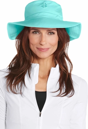Coolibar UPF 50  Women's Brighton Chlorine Resistant Bucket Hat - Sun Protective