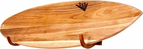COR Surf Surfboard Wall Rack for Longboards and Shortboards | Beautiful Wood Wall Display Mount Works Indoor and Outdoor