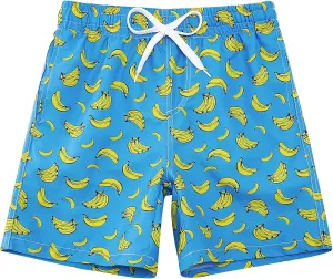 Cozople 7-16T Teen Boys Swim Trunks Quick Dry UPF 50  Swimwear Bathing Suit for Big Boys Beach Swim Boards Shorts