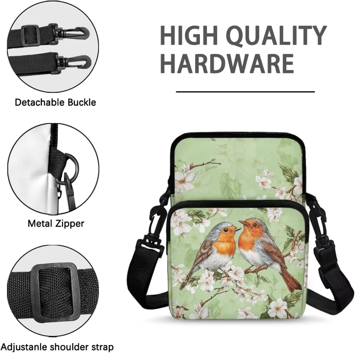 Crossbody Bag Shoulder Bags Purses Cell Phone Case Waist Pouch for Women Girls Boys