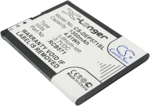CS BATTERY Replacement Battery for Br'ondi A'mico Ch'ic, A'mico Ci Se'nto, Am'ico Sic'uro, Elegant 1, W6 1300mAh