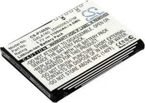 CS BATTERY Replacement Battery for DOP'OD P100 GALA160 1100mAh