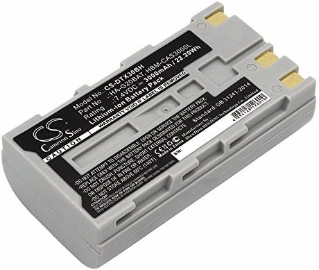 CS Cameron Sino New Replacement Battery for DT-X30, DT-X30G, DT-X30GR-30C, IT-9000 (3000mAh) FJ50L1-G, HA-G20BAT, HBM-CAS3000L