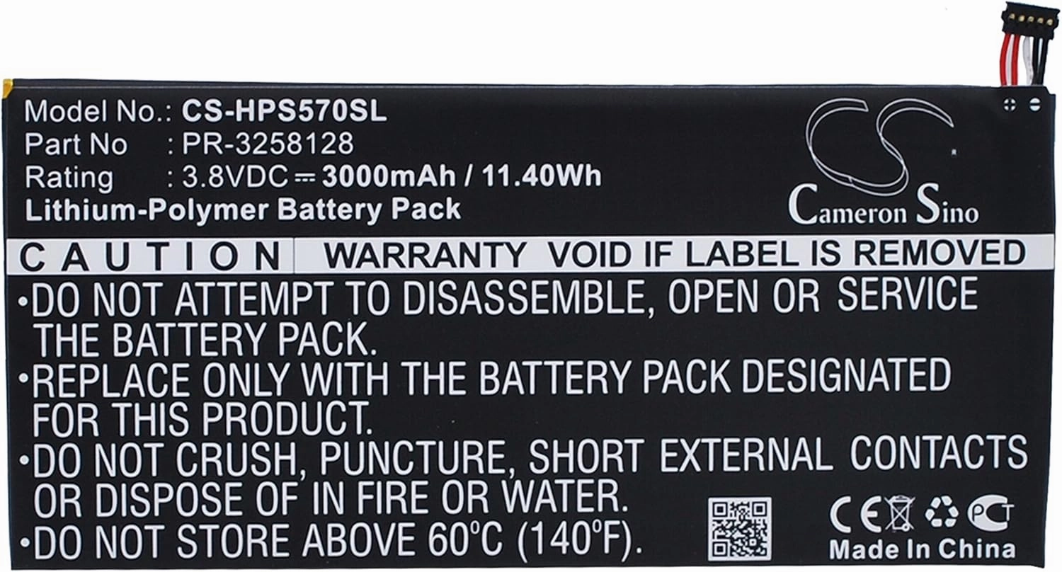 CS CF Replacement Battery for Stream 7 5700, Stream 7 5700ng, Stream 7 5709(3000mAh / 11.40Wh) 795065-001, PR-3258128